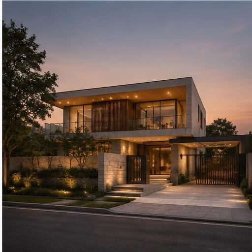 Modern residential architecture design and elevation in Patna
