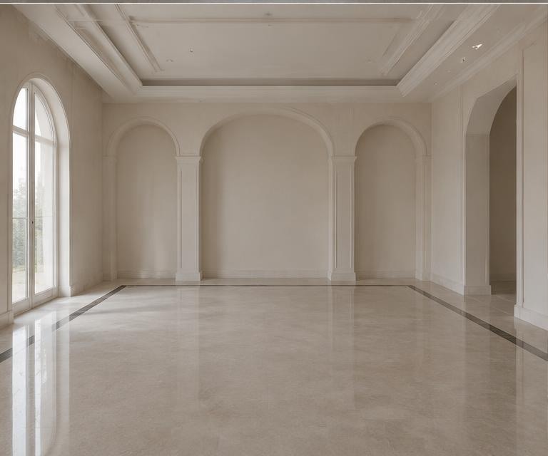 Unfinished drawing room shell