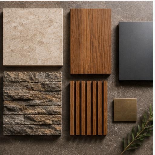 Material & design finalisation for elevation design